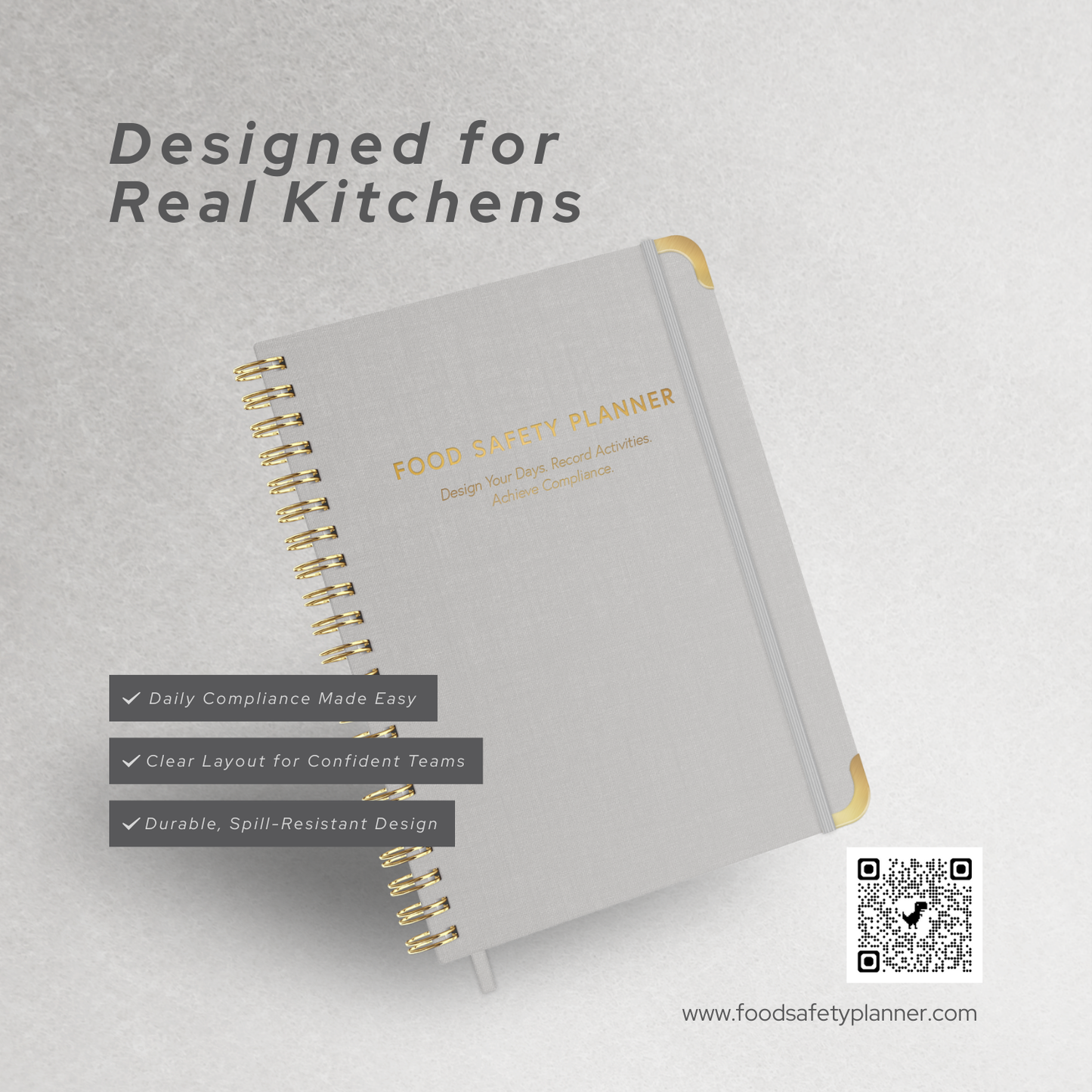 Food Safety Planner (Bulk Order — For Multiple Centres & Restaurants) - Pre-Order