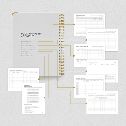 Food Safety Planner (Bulk Order — For Multiple Centres & Restaurants) - Pre-Order