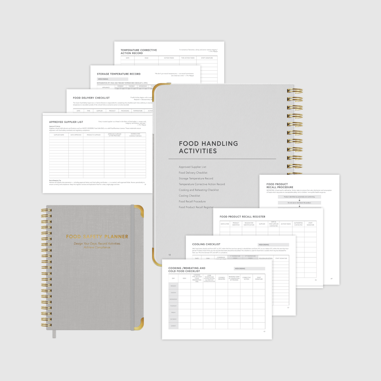 Food Safety Planner System - Annual Subscription (Bundle of 4)