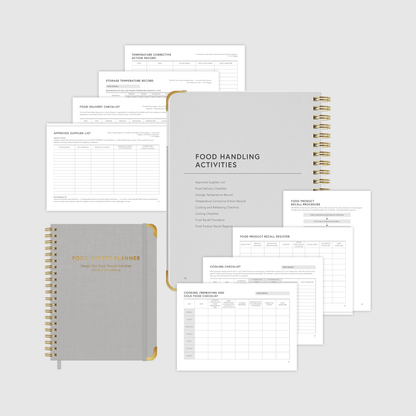 Food Safety Planner (Bulk Order — For Multiple Centres & Restaurants) - Pre-Order