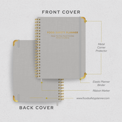 Food Safety Planner (Bulk Order — For Multiple Centres & Restaurants) - Pre-Order