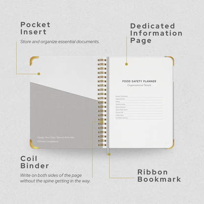 Food Safety Planner (Bulk Order — For Multiple Centres & Restaurants) - Pre-Order