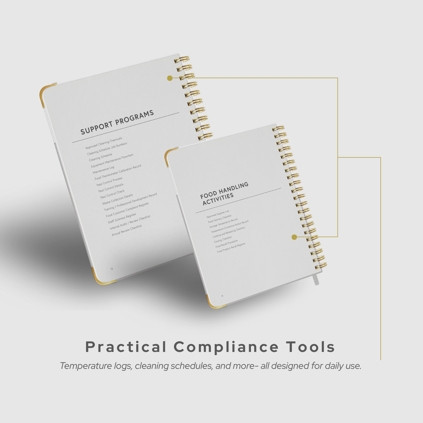 Food Safety Planner (Bulk Order — For Multiple Centres & Restaurants) - Pre-Order