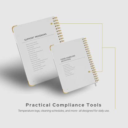 Food Safety Planner (Bulk Order — For Multiple Centres & Restaurants) - Pre-Order